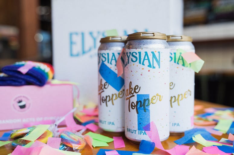 Elysian Brewing Company Cake Topper