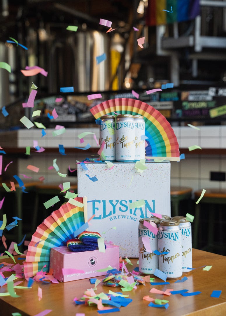 Elysian Brewing Company Cake Topper