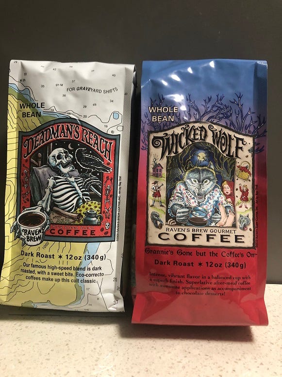 Raven Brew coffee