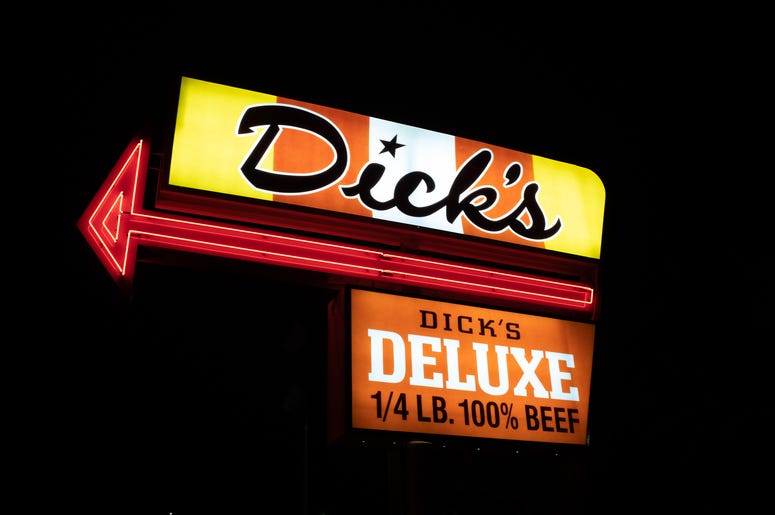 Dick's Drive In Sign