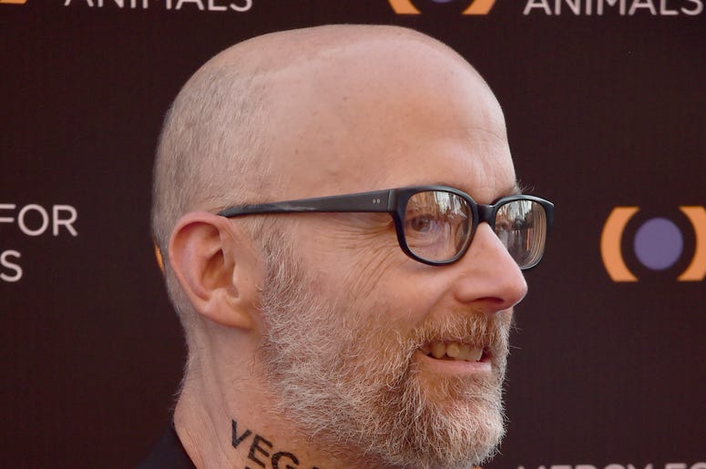 Moby and his new neck tattoo