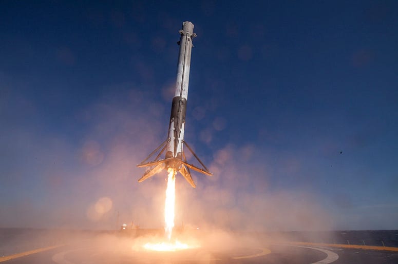 SpaceX Falcon 9 landing