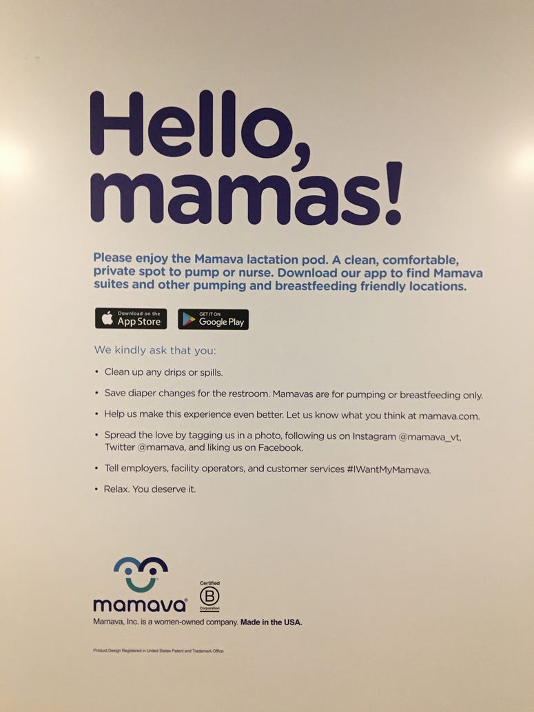 Mom room at Seatac Mom room at Seatac