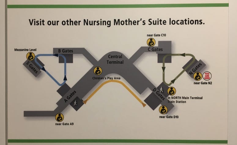 Mom room at Seatac Mom room at Seatac