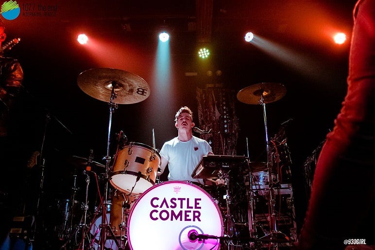 Castlecomer opening for Magic Giant at The Croc