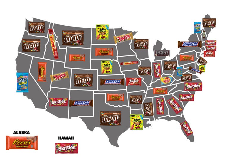 candy map