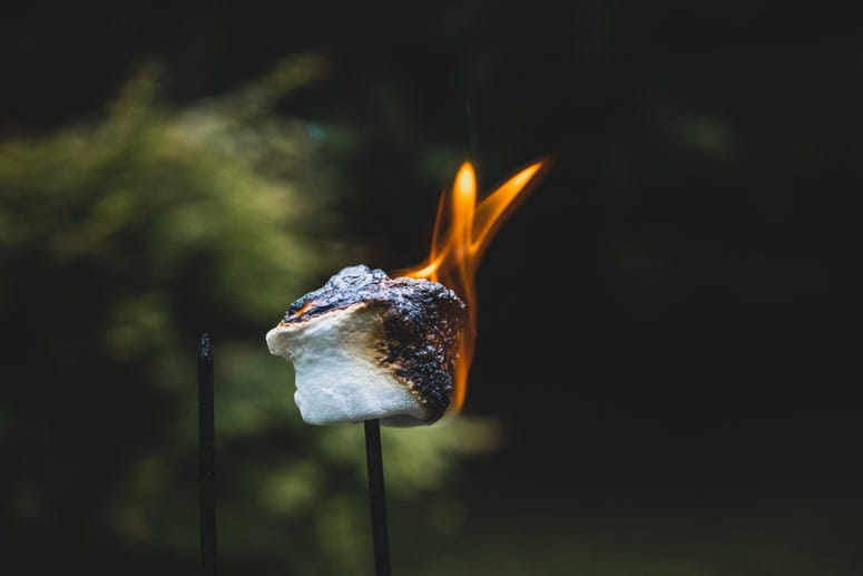 Roasting marshmallow