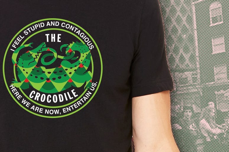 The Crocodile benefit tee