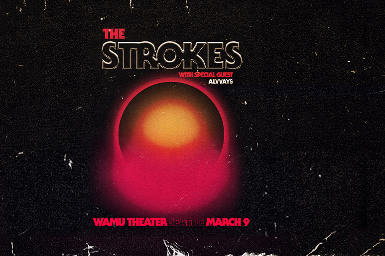 KNDD Strokes Promo Art