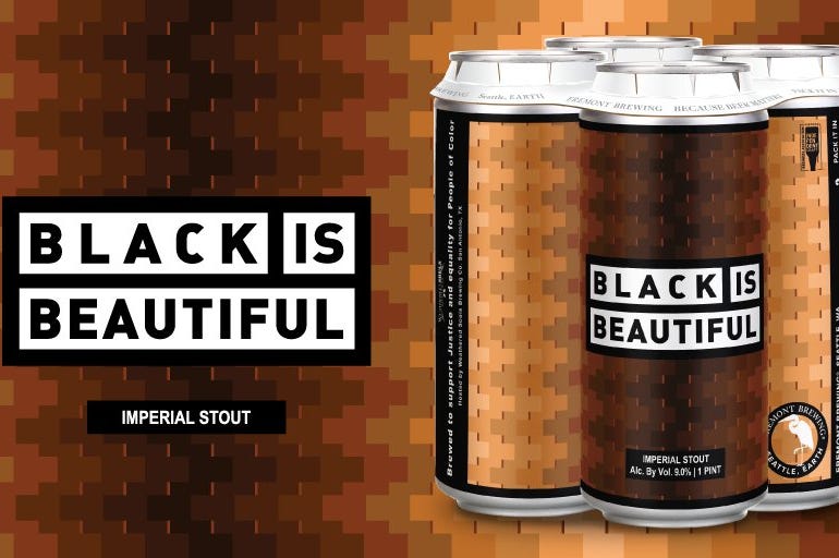 black is beautiful beer