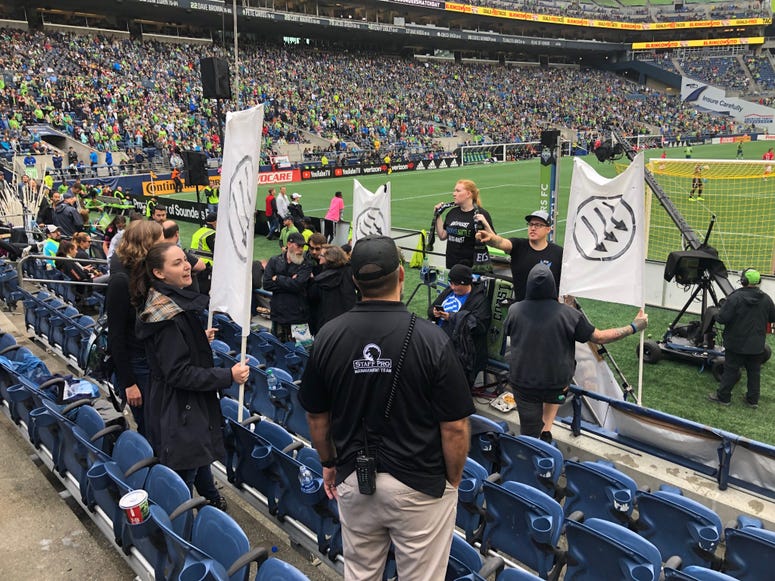 ECS walked out of the match 9/15/2019