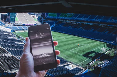 empty stadium