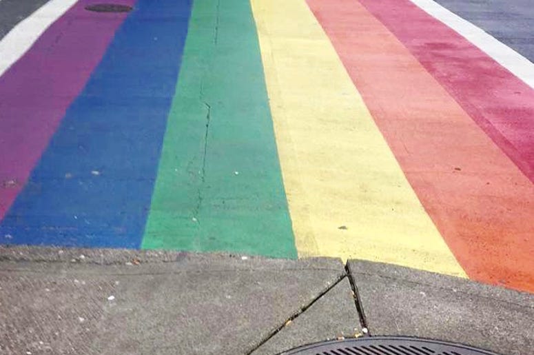 Crosswalk on Capitol Hill