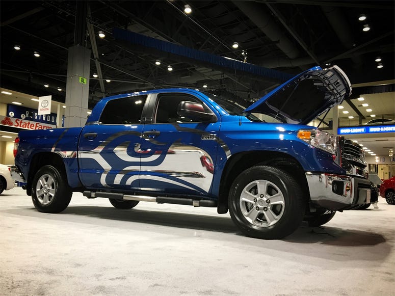 Seattle International Auto Show Seattle International Auto Show - Seahawks Tundra