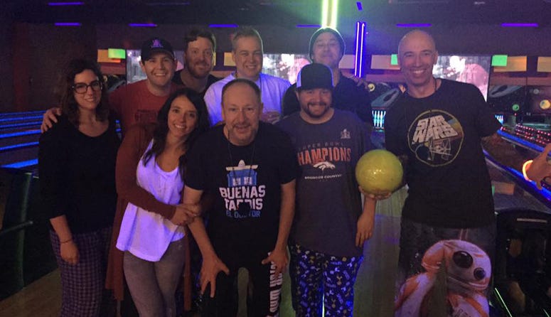 The End and KISW bowling teams unite! The End and KISW bowling teams unite!
