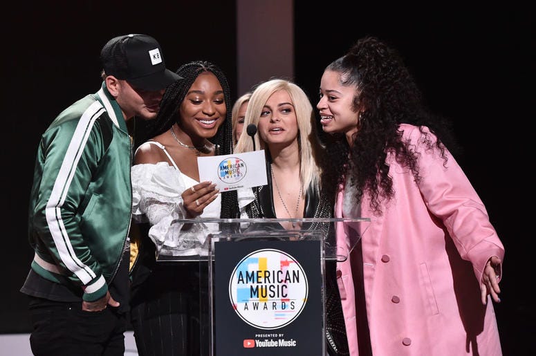 Kane Brown, Normani, Bebe Rexha, and Ella Mai Kane Brown, Normani, Bebe Rexha, and Ella Mai