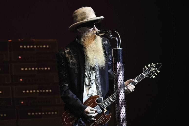 ZZ Top member Billy Gibbons performs at Hard Rock Live ZZ Top member Billy Gibbons performs at Hard Rock Live