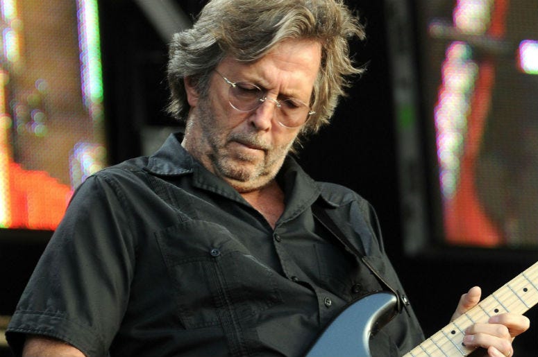 File photo dated 28/06/08 of singer and guitarist Clapton, as Keith Richards has confirmed that Clapton will appear on the Rolling Stones' new blues-inspired album. File photo dated 28/06/08 of singer and guitarist Clapton, as Keith Richards has confirmed that Clapton will appear on the Rolling Stones' new blues-inspired album.