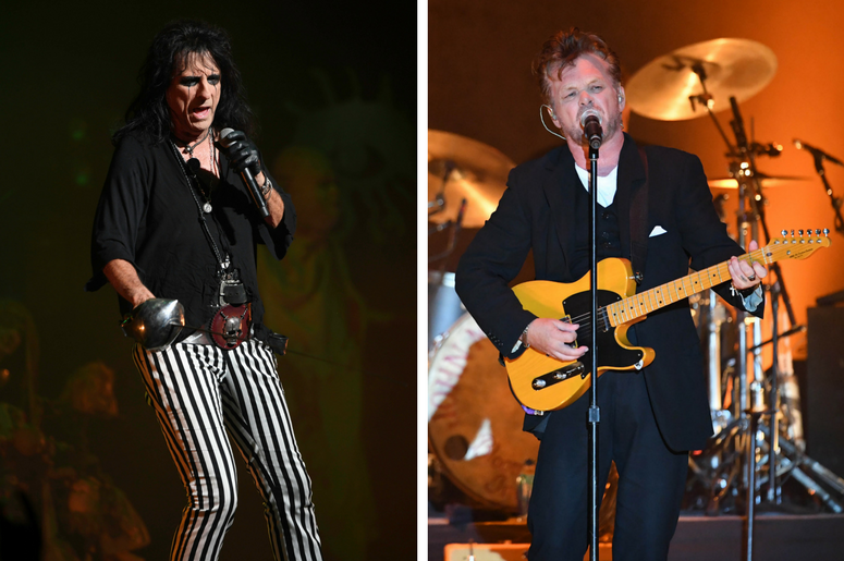 Alice Cooper and John Mellencamp Alice Cooper and John Mellencamp