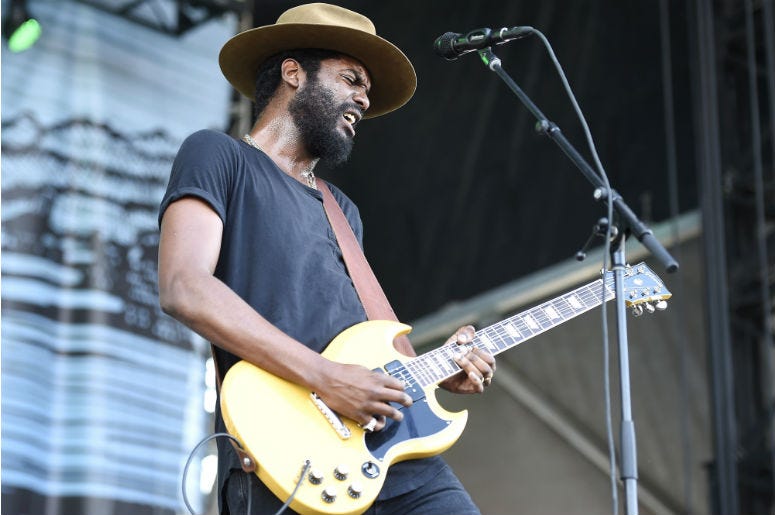 Gary Clark Jr. performs at the Pilgrimage Music & Cultural Festival at The Park at Harlinsdale Gary Clark Jr. performs at the Pilgrimage Music & Cultural Festival at The Park at Harlinsdale