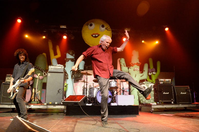 Robert Pollard of Guided By Voices performs during the 2017 Coachella Valley Music & Arts Festival Robert Pollard of Guided By Voices performs during the 2017 Coachella Valley Music & Arts Festival