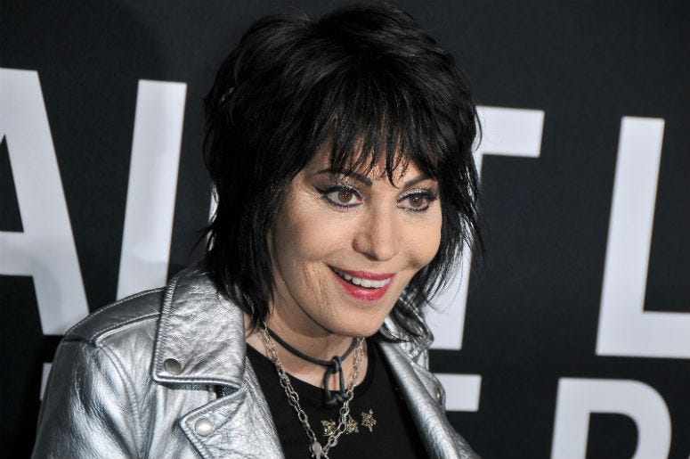 Joan Jett arrives at the SAINT LAURENT At The Palladium held at the Hollywood Palladium in Los Angeles, CA Joan Jett arrives at the SAINT LAURENT At The Palladium held at the Hollywood Palladium in Los Angeles, CA
