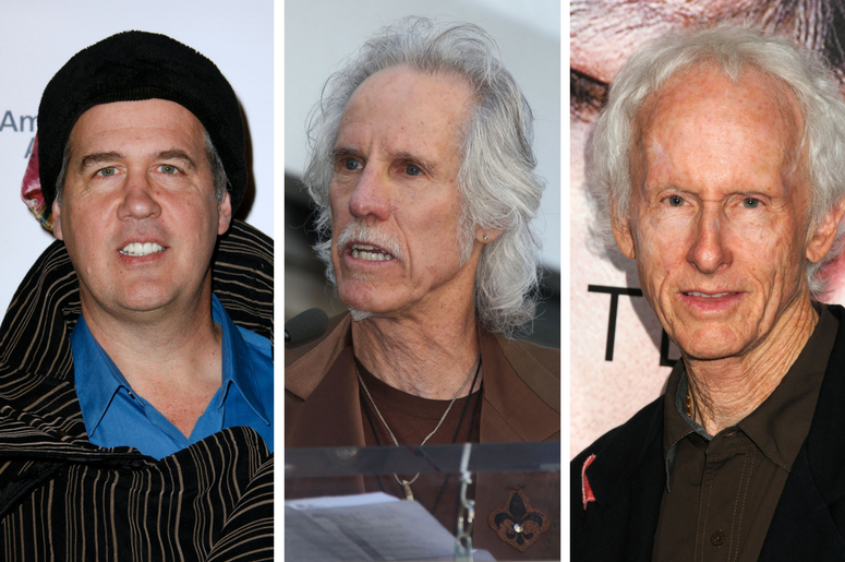 Krist Novoselic of Nirvana and The Doors' Robby Krieger and John Densmore Krist Novoselic of Nirvana and The Doors' Robby Krieger and John Densmore