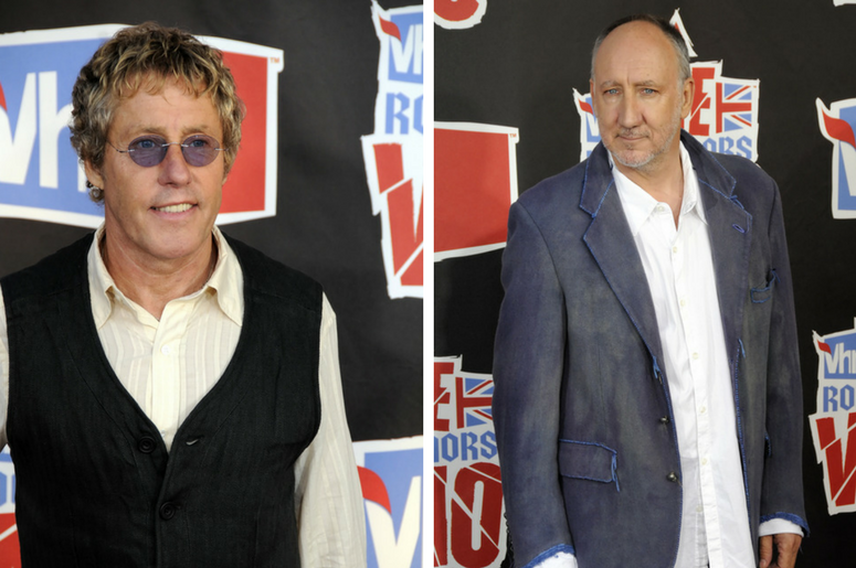 Roger Daltrey & Pete Townshend at the VH1 Rock Honors The Who at Pauley Pavilion at UCLA Roger Daltrey & Pete Townshend at the VH1 Rock Honors The Who at Pauley Pavilion at UCLA