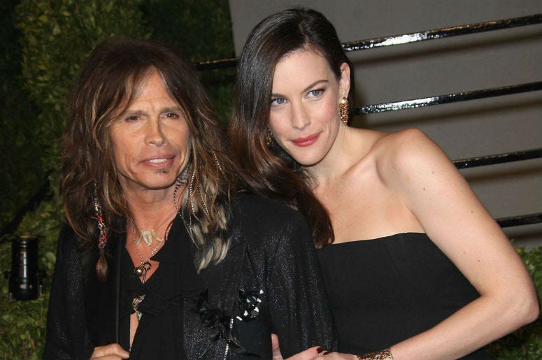 Steven and Liv Tyler Steven and Liv Tyler