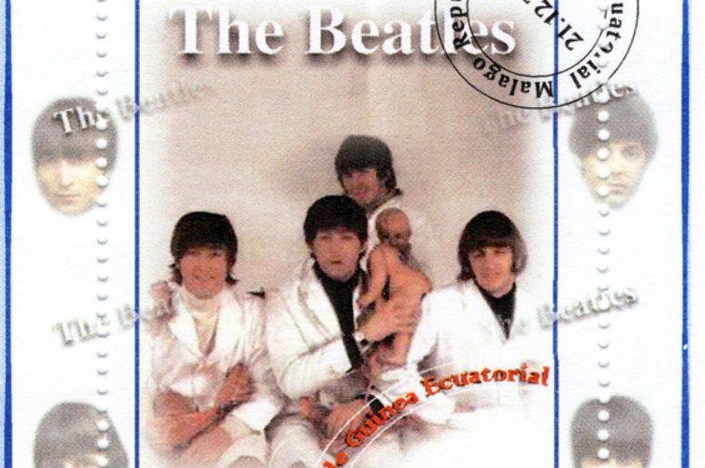 The Beatles album cover The Beatles album cover