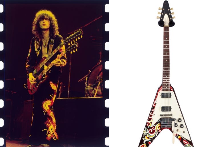 Jimmy Page / Hendrix's Flying V Jimmy Page / Hendrix's Flying V