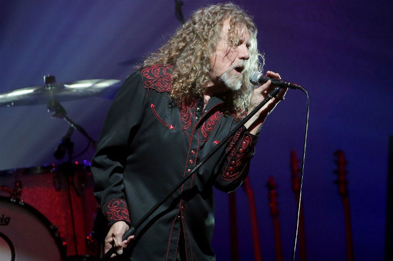 Robert Plant of Led Zeppelin Robert Plant of Led Zeppelin