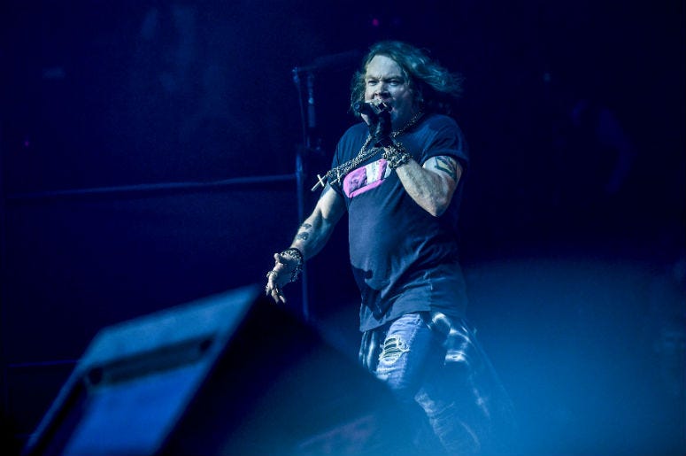Axl Rose performs at BB&T Center Axl Rose performs at BB&T Center