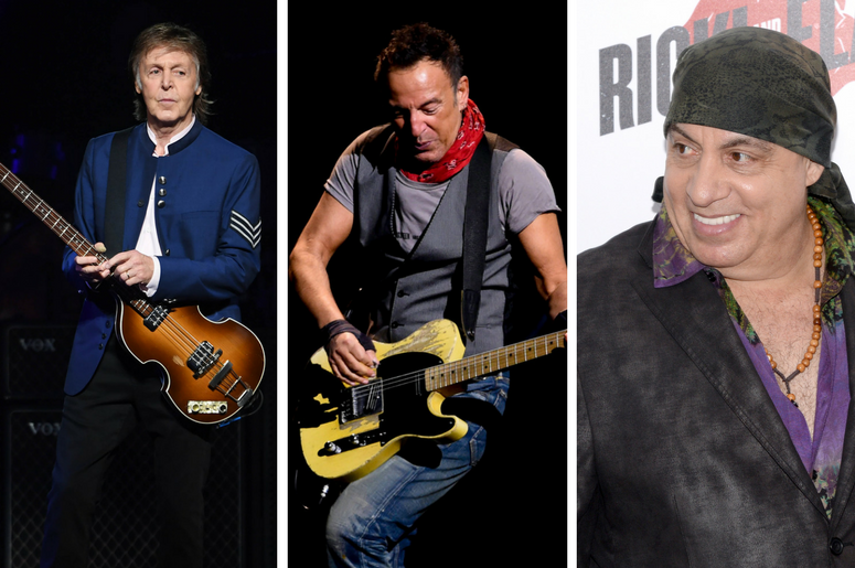 Paul McCartney, Bruce Springsteen, Steven Van Zandt Paul McCartney, Bruce Springsteen, Steven Van Zandt