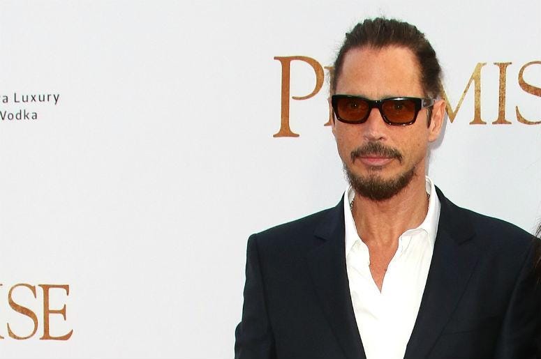 Chris Cornell of Soundgarden and Audioslave at The Promise Chris Cornell of Soundgarden and Audioslave at The Promise