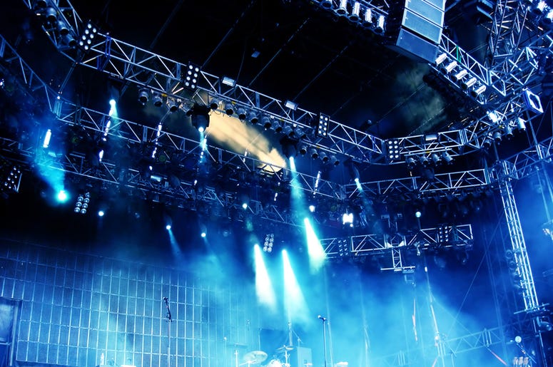 Empty stage Empty stage