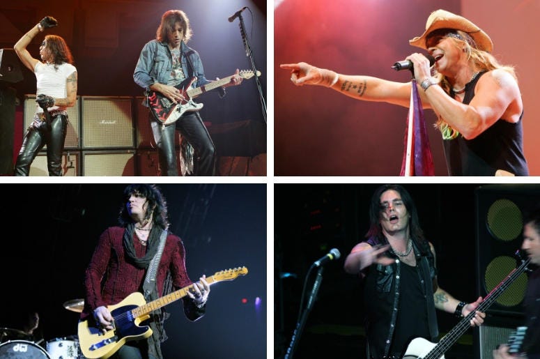 Ratt, Poison, Warrant, Cinderella Ratt, Poison, Warrant, Cinderella