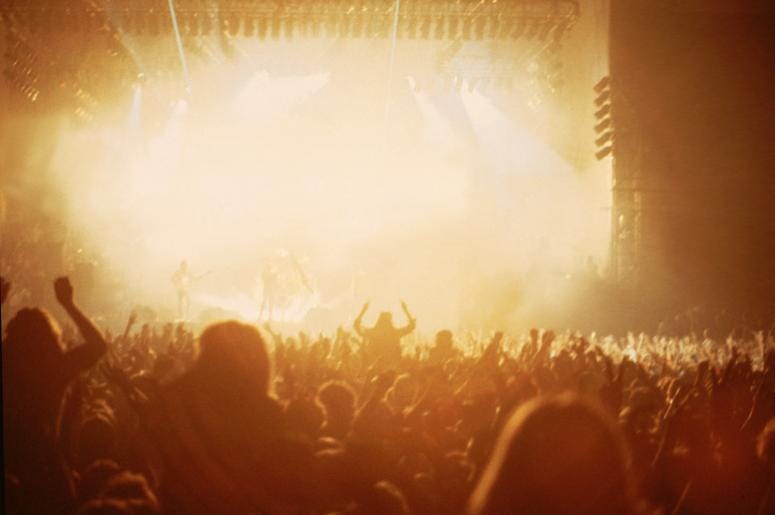 Concert crowd Concert crowd