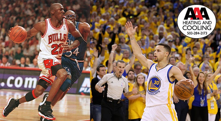 Michael Jordan, Chicago Bulls, Golden State Warriors, NBA