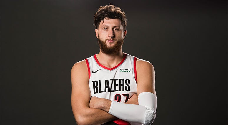 Jusuf Nurkic, Portland Trail Blazers, coronavirus, bubble, NBA, Primetime, 1080 The FAN, KFXX-AM