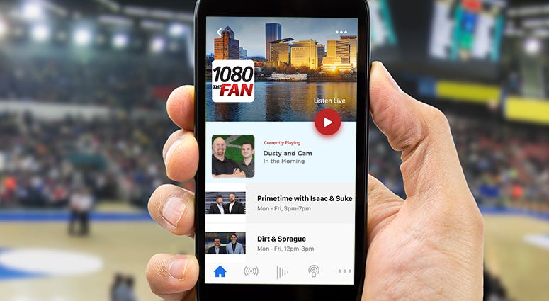 Take the FAN with you 1080 The FAN on radio.com