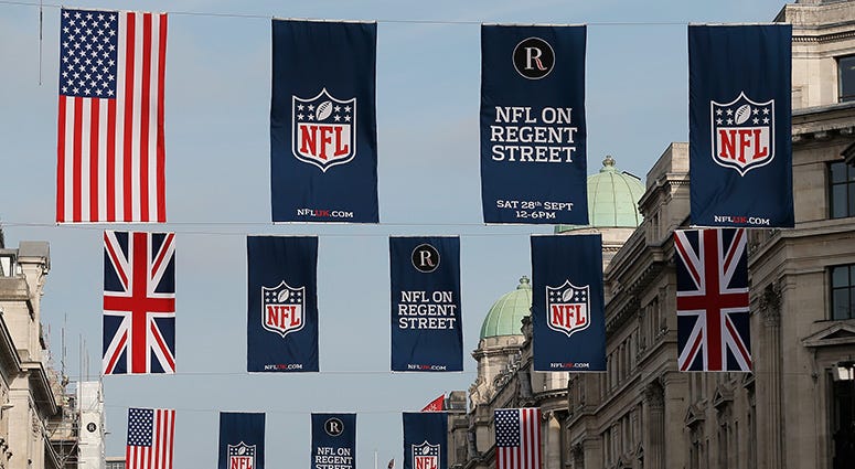 NFL, London, Mexico City, KFXX-AM