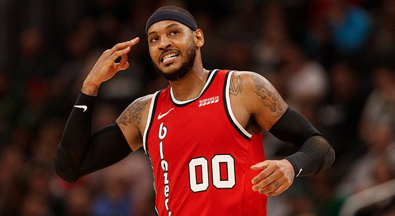 Carmelo Anthony, Portland Trail Blazers