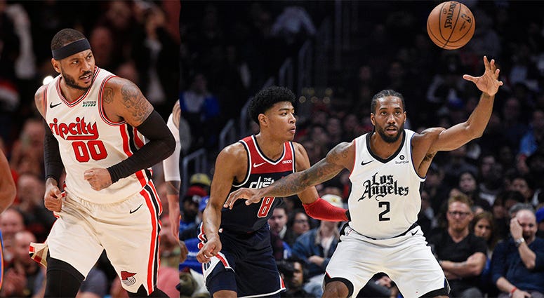 Trail Blazers, Los Angeles Clippers, NBA, Carmelo Anthony
