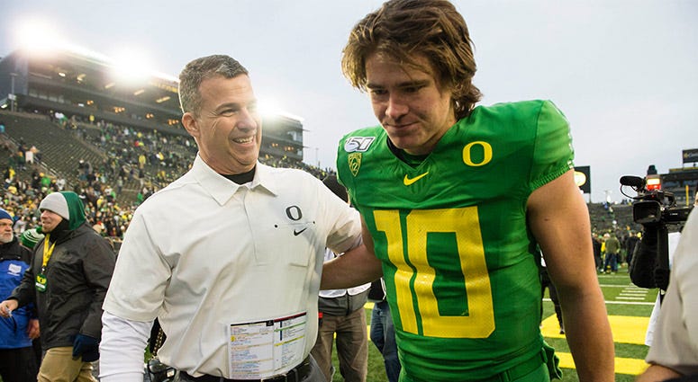 Oregon Ducks Football, Justin Herbert, Pac-12, College Football Playoff