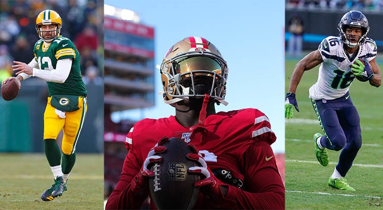 San Francisco 49ers, Seattle Seahawks, Green Bay Packers, NFL