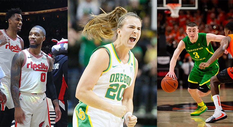 Trail Blazers, Oregon Ducks Basketball