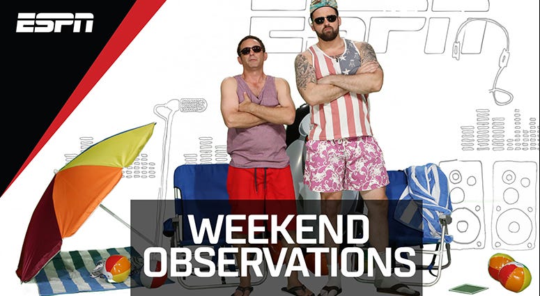 Weekend Observations