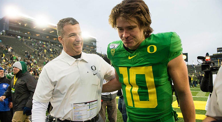 Oregon Ducks Football, Justin Herbert, Pac-12, College Football Playoff