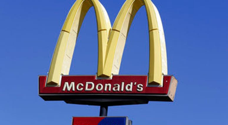 FILE - This Oct. 17, 2019 file photo shows a McDonald's sign along Interstate 40/85 in Burlington, N.C. (AP Photo/Gerry Broome, File) FILE - This Oct. 17, 2019 file photo shows a McDonald's sign along Interstate 40/85 in Burlington, N.C. (AP Photo/Gerry Broome, File)